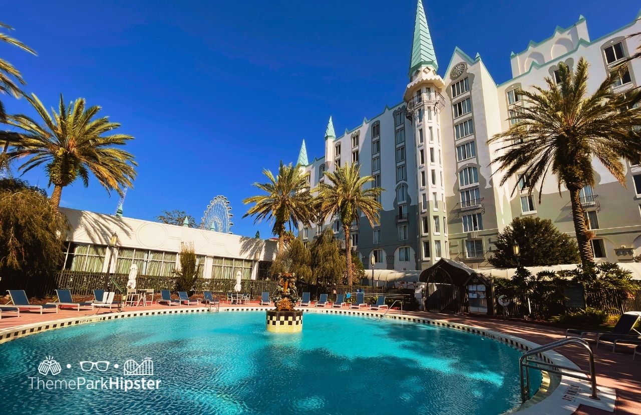 Pool Area Castle Hotel Orlando Marriott (6)